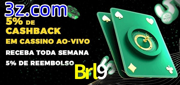 Promoções do cassino ao Vivo Brl9